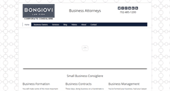 Desktop Screenshot of bongiovilaw.com